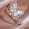 Butterfly Crystal Ring